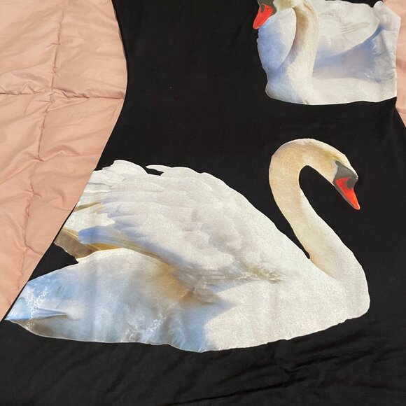 Tyler McGillivary Swan Mini Dress Size Large (runs very small) - Picture 5 of 6